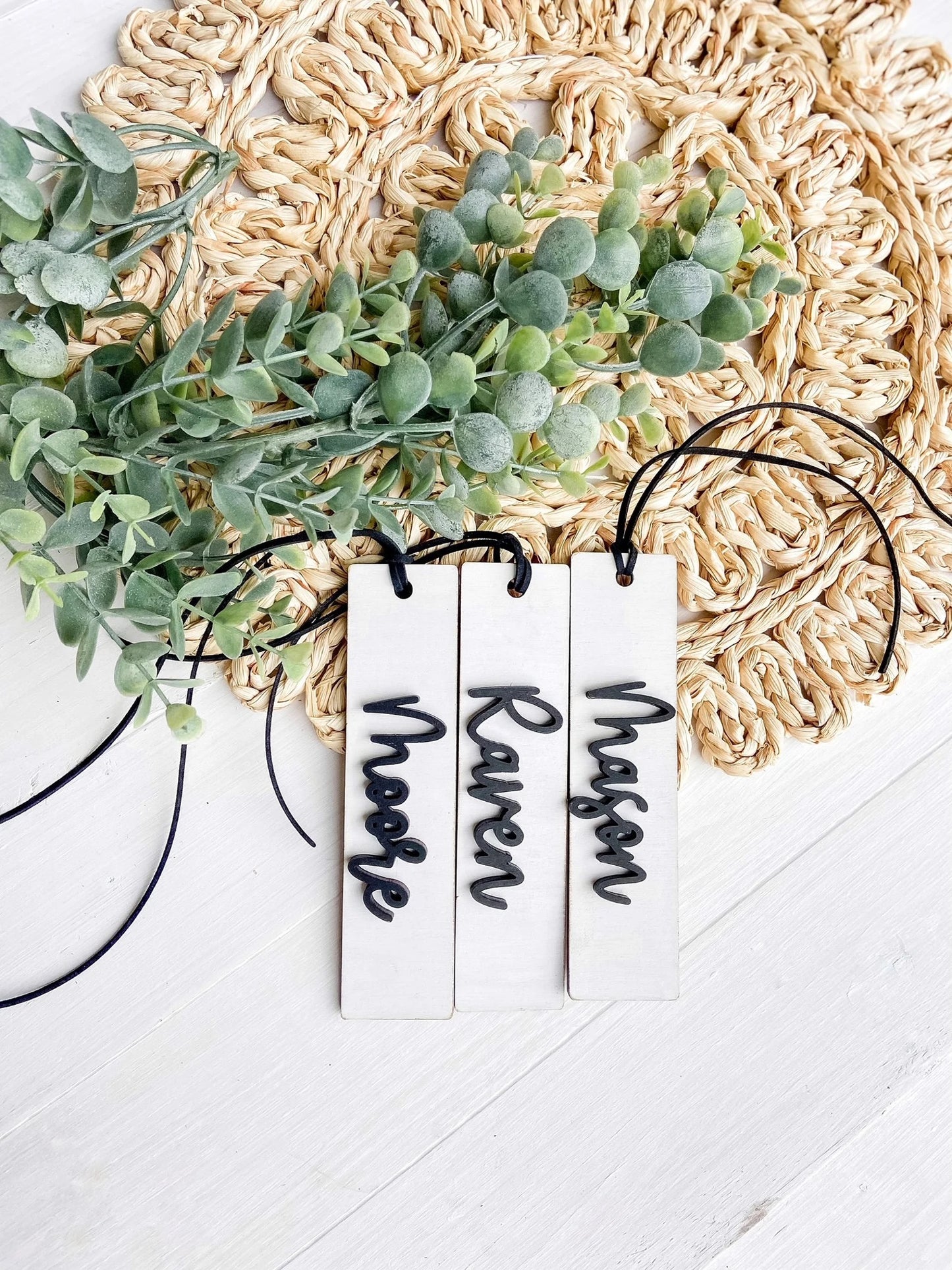 Wooden Stocking Tag