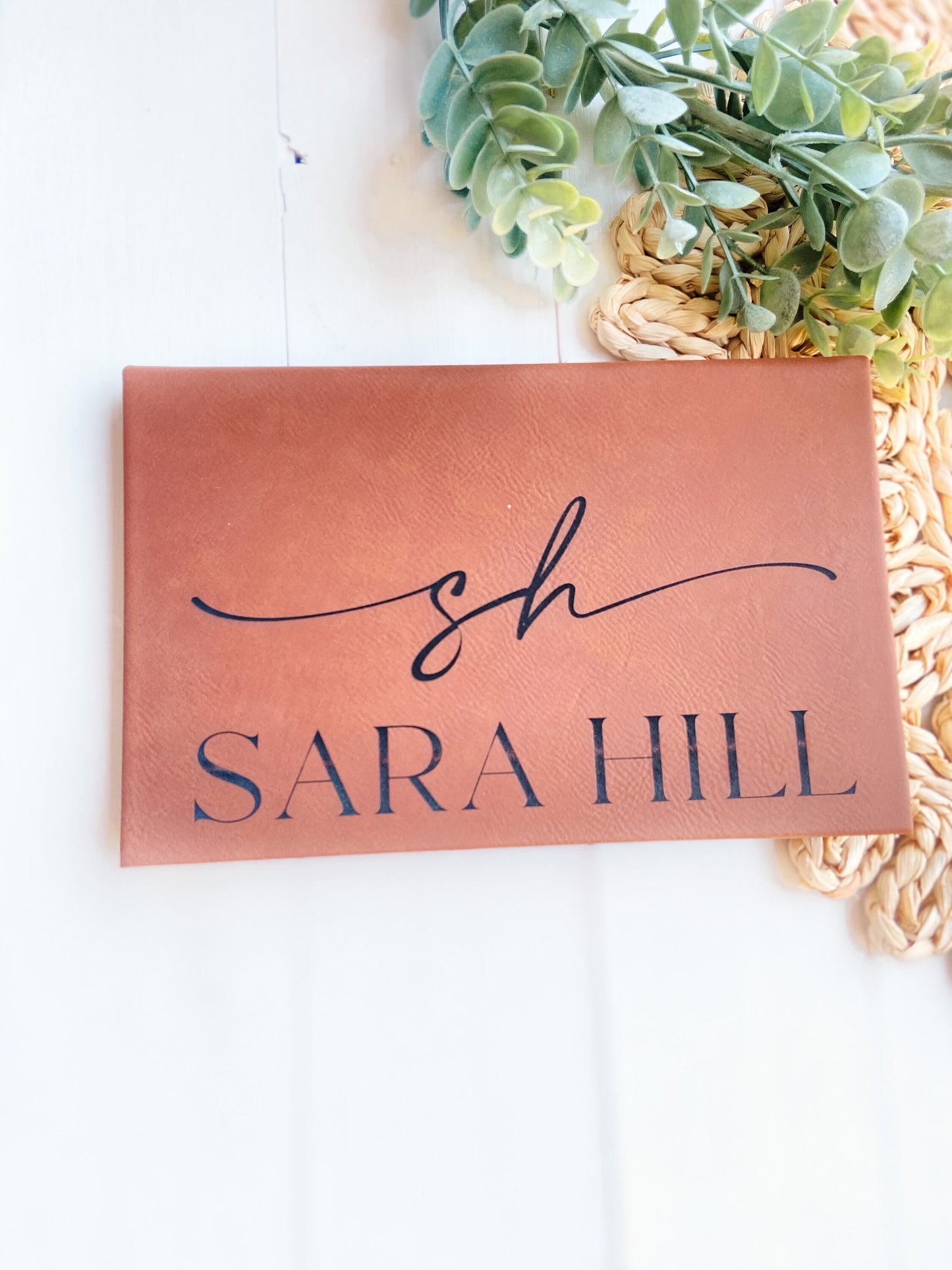 Custom Monogram Name Notebook