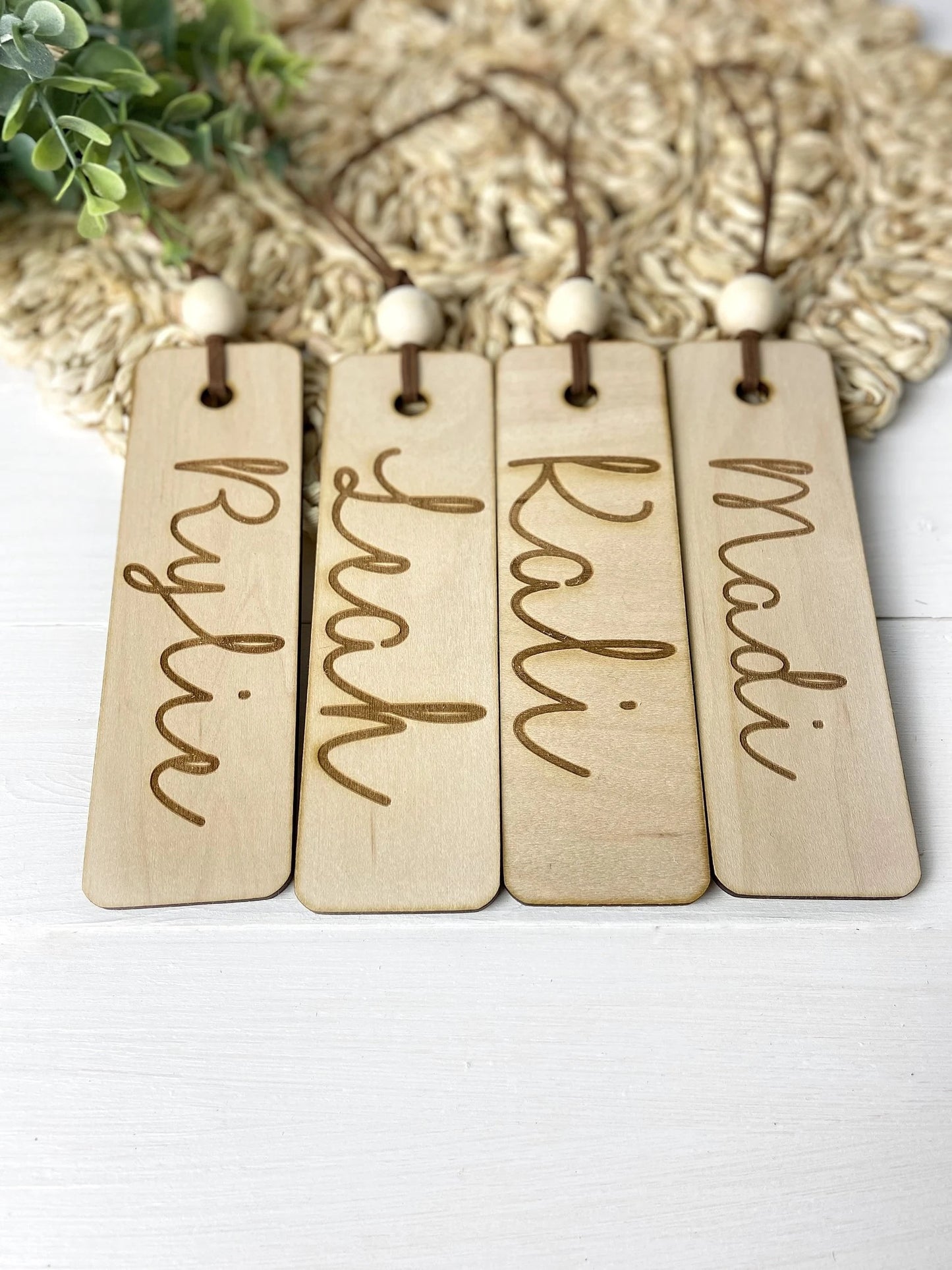 Personalized Name Bookmark