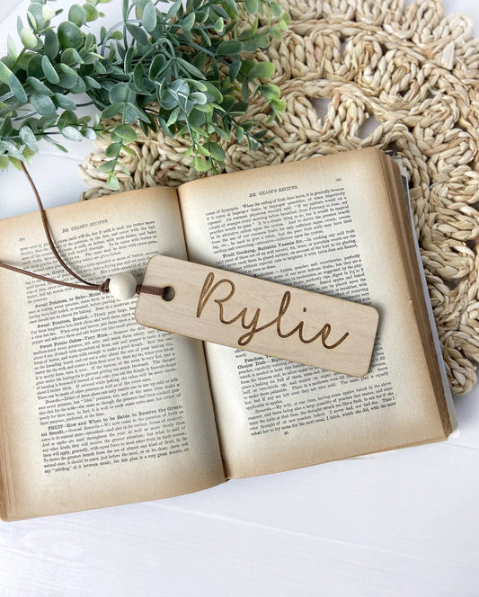 Personalized Name Bookmark