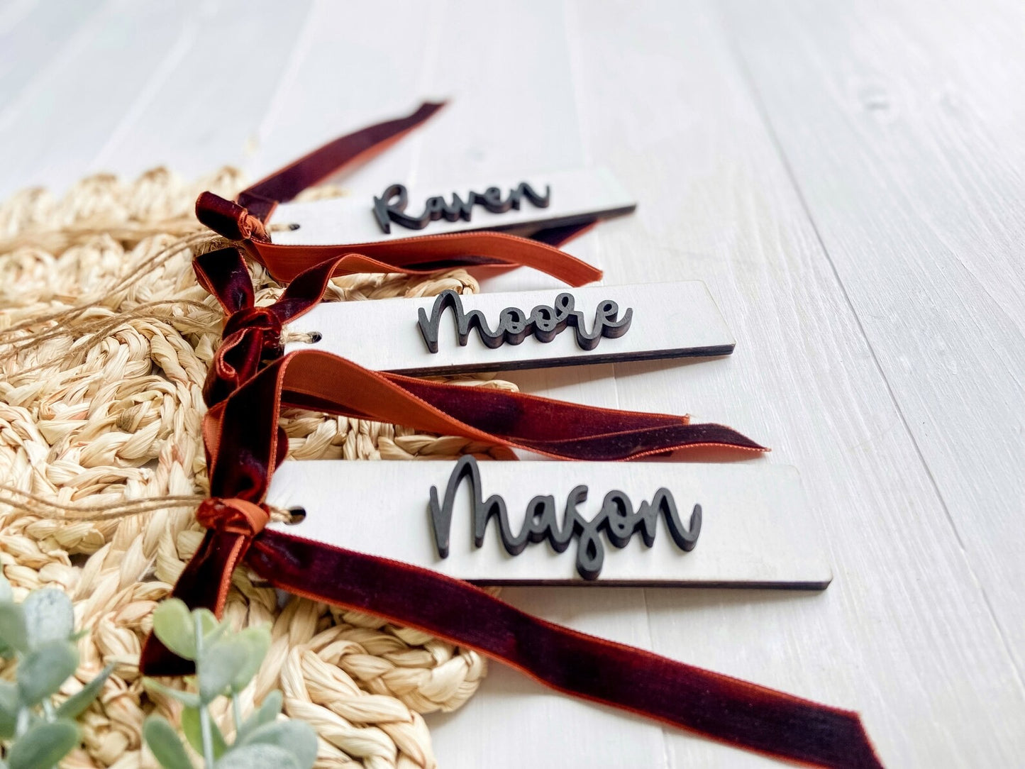 Personalized Stocking Name Tag